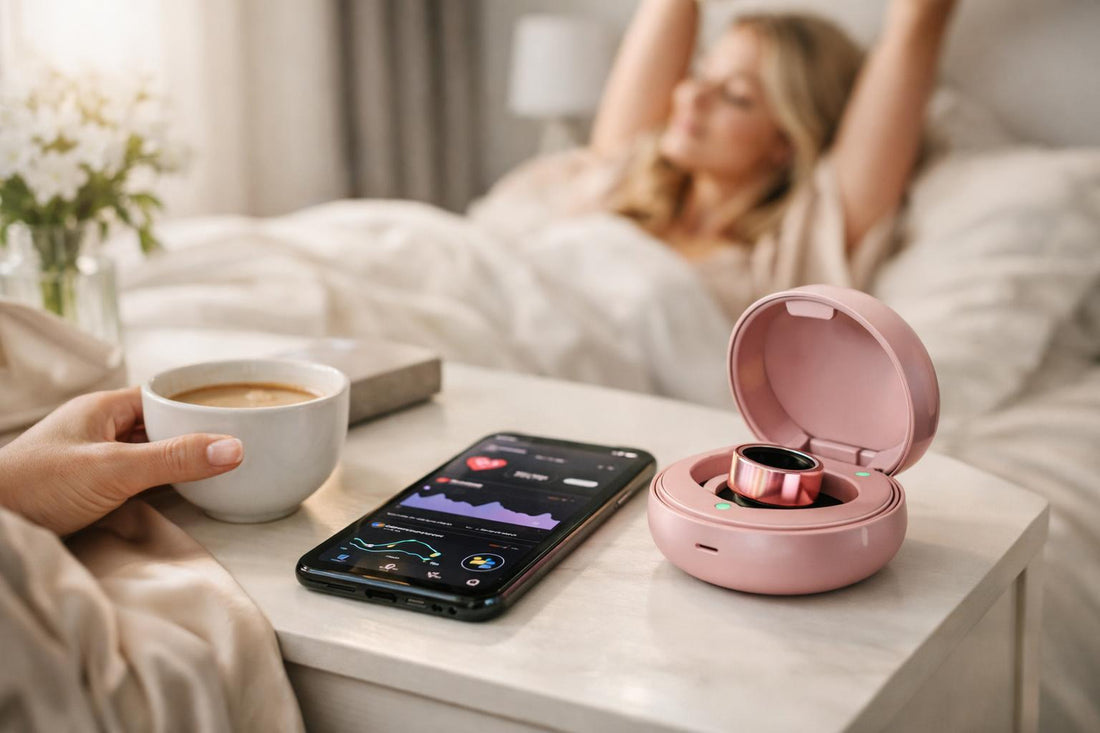 Why Choose a Stylish Pink Smart Ring for Women with Charging Case?