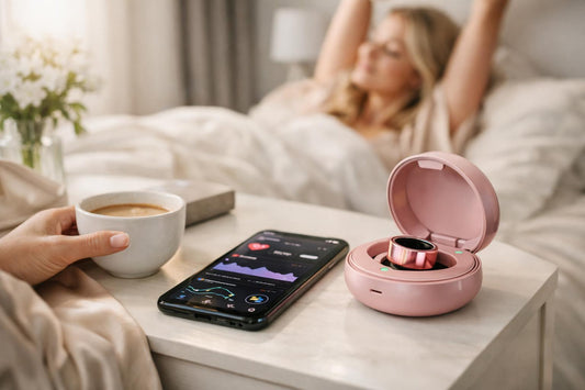 Why Choose a Stylish Pink Smart Ring for Women with Charging Case?