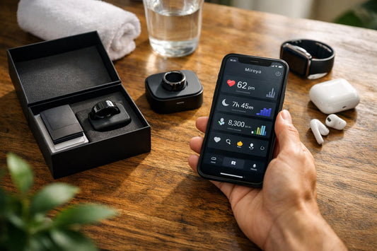 How to Use the MIREYA Smart Ring App and What Comes With It