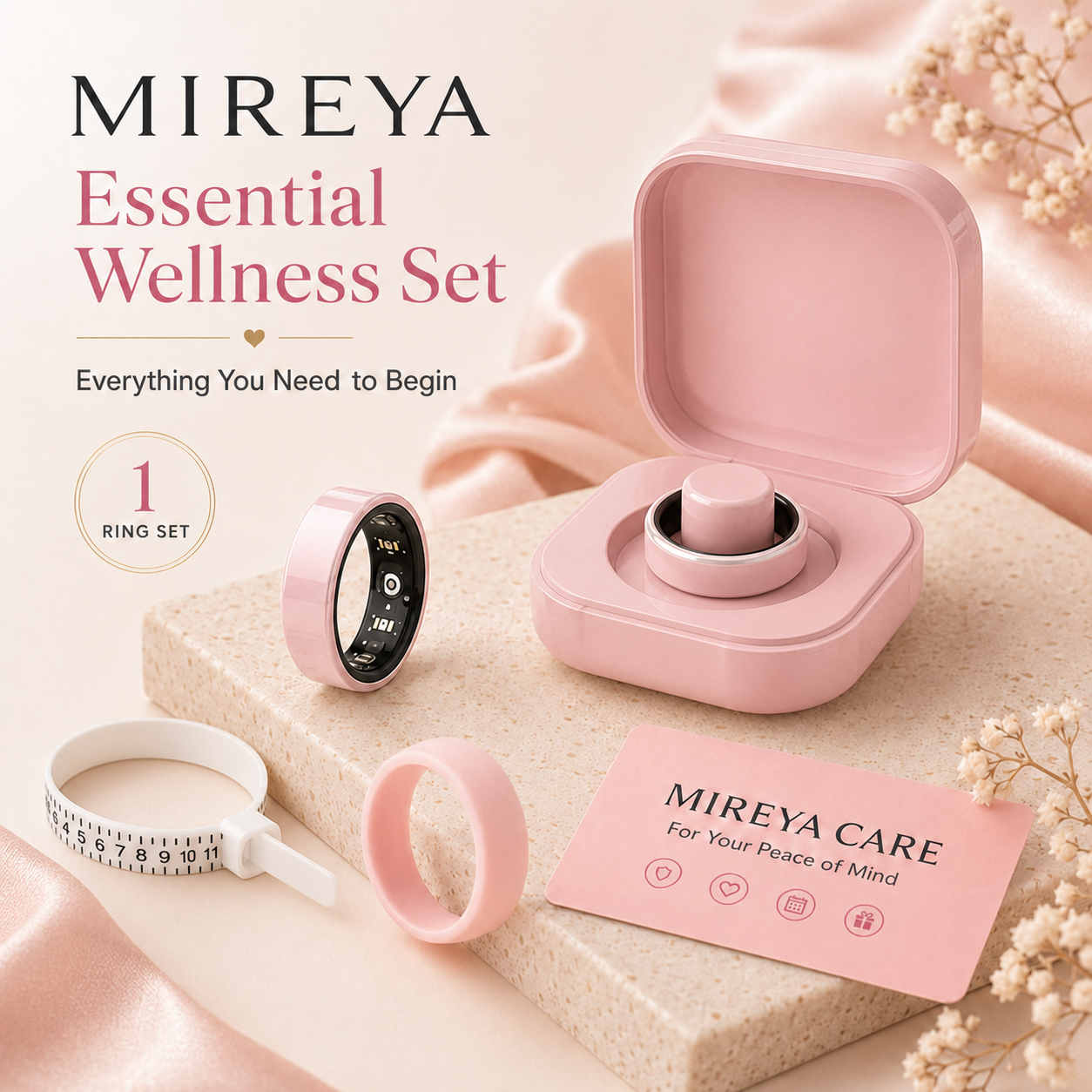 MIREYA Smart Ring — Understand Your Body. No Subscription.