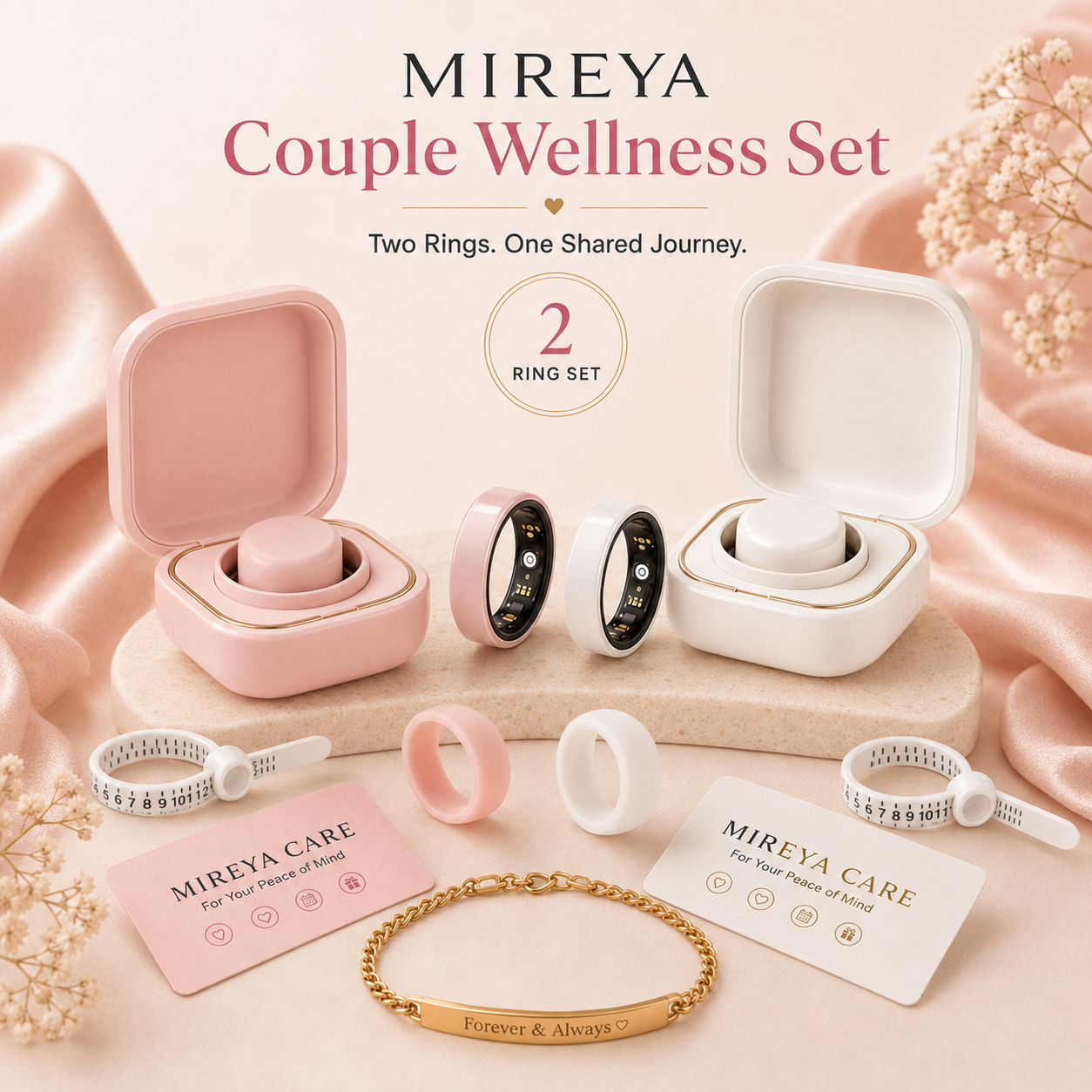 MIREYA Smart Ring — Understand Your Body. No Subscription.